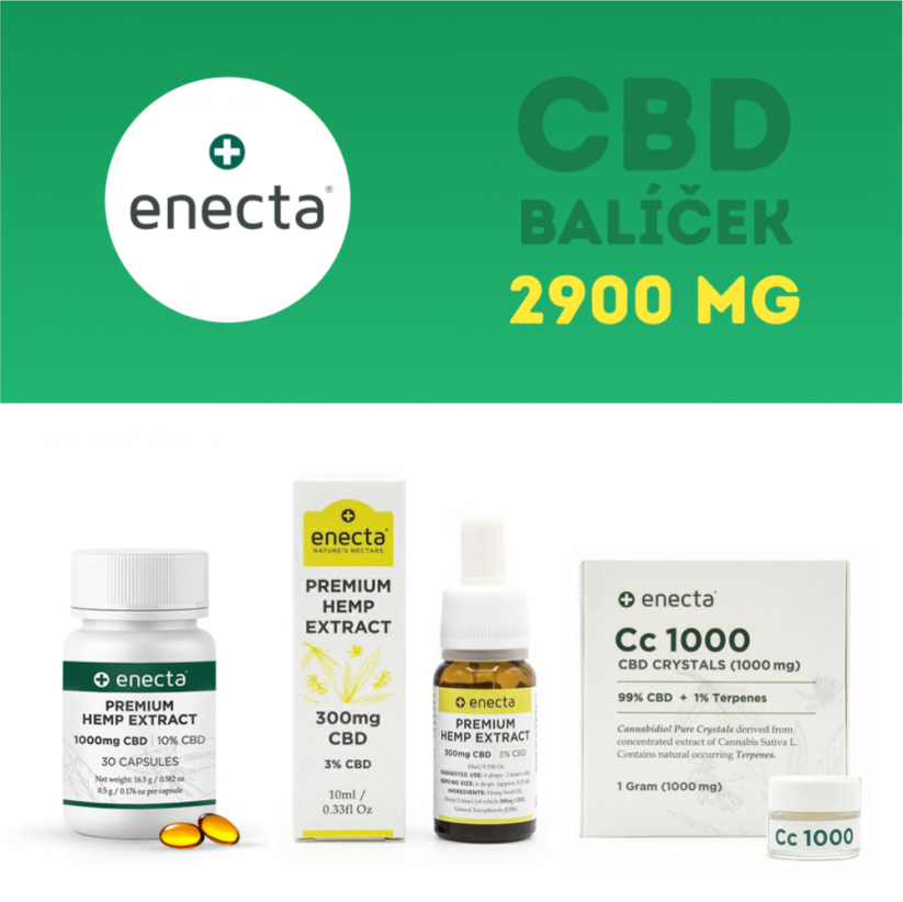 Enecta CBD pakete - 2900 mg