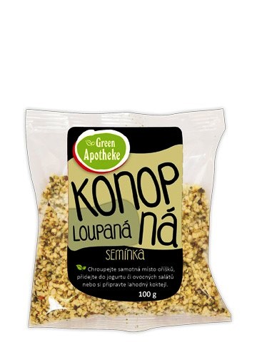 Green Apotheke Kooritud kanepiseemned 100g