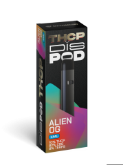 Czech CBD THCP Vape Pen disPOD Alien OG 10% THCP, 82% CBG, 1 მლ