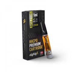 Eighty8 Cartucho HHCPO Limão Premium Super Forte, 20% HHCPO, 1 ml