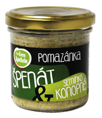 Green Apotheke Spinach and hemp seed spread 140g
