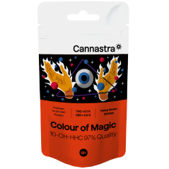 Cannastra 10-OH-HHC Fleur Color of Magic qualité 97 %, 1 g - 100 g