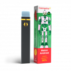 Cannastra HHCP Vape Pen Melon Android, HHCP 90% quality, 1 ml