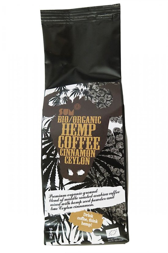 SUM Café de cânhamo BIO 250g Canela Ceilão