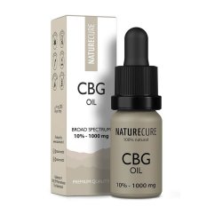 Nature Cure CBG olja, 10 %, 1000 mg, 10 ml