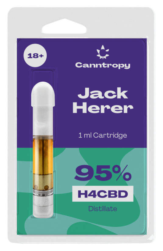 Canntropy H4CBD Φυσίγγιο Τζακ Χέρερ, 95 % H4CBD, 1 ml