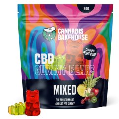 Cannabis Bakehouse CBD ávaxtagúmmí - 30g, 22 stk x 4 mg CBD