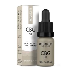 Nature Cure CBG масло, 10 %, 1000 мг, 10 мл