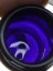 Miron Pot à col large en verre violet 100ml