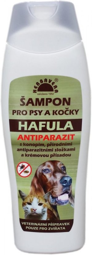 Herbavera Hafula šampon za pse in mačke 250 ml