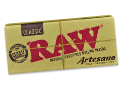 RAW papīri Classic Artesano Kingsize Slim + padomi