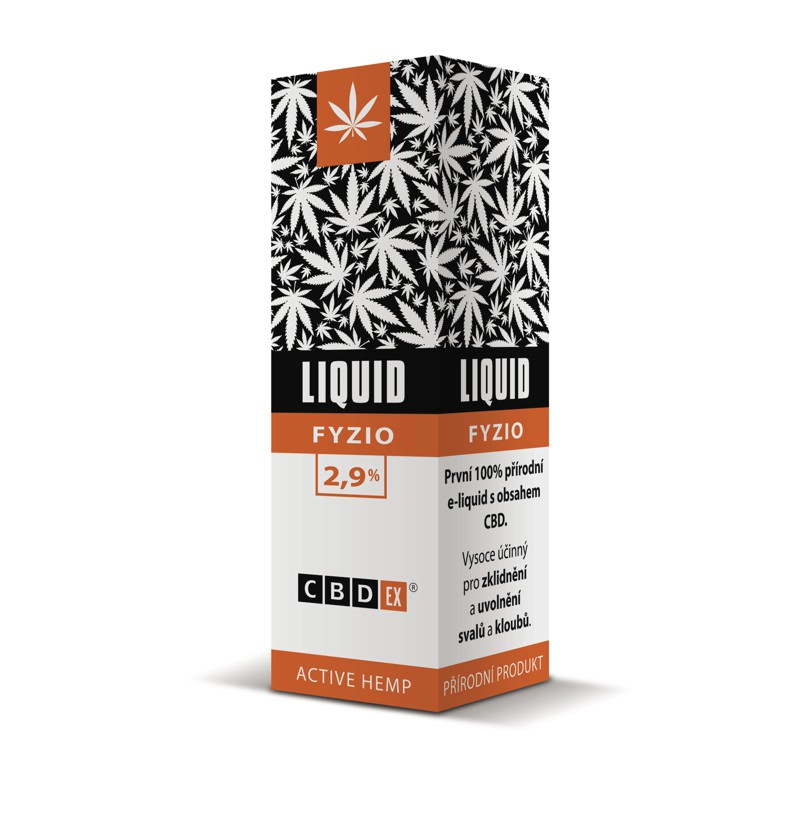CBDex Liquid Fyzio 2,9% 10ml
