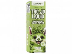 CanaPuff THCJD 液体クッシュミンツ、1500 mg、10 ml