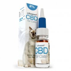 Cibapet 2% CBD Pétrole pour les chats