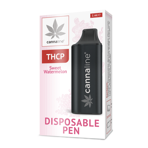 Cannaline THCP eldobható Vape Pen Sweet Watermelon, 1 ml