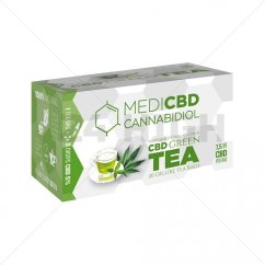 MediCBD Ceai verde cu CBD, 30 g