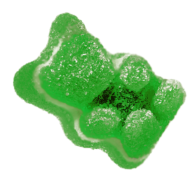 Ursuleți Gummy cu Cannabis - Cutie (40 pungi)