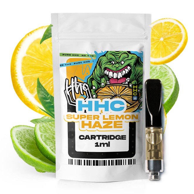 Czech CBD HHC Cartridge Super Lemon Haze, 94 %, 1 ml