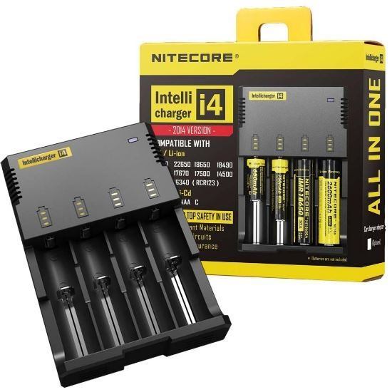 Nitecore Intellicharger i4 - Multifunkční nabíjačka baterií