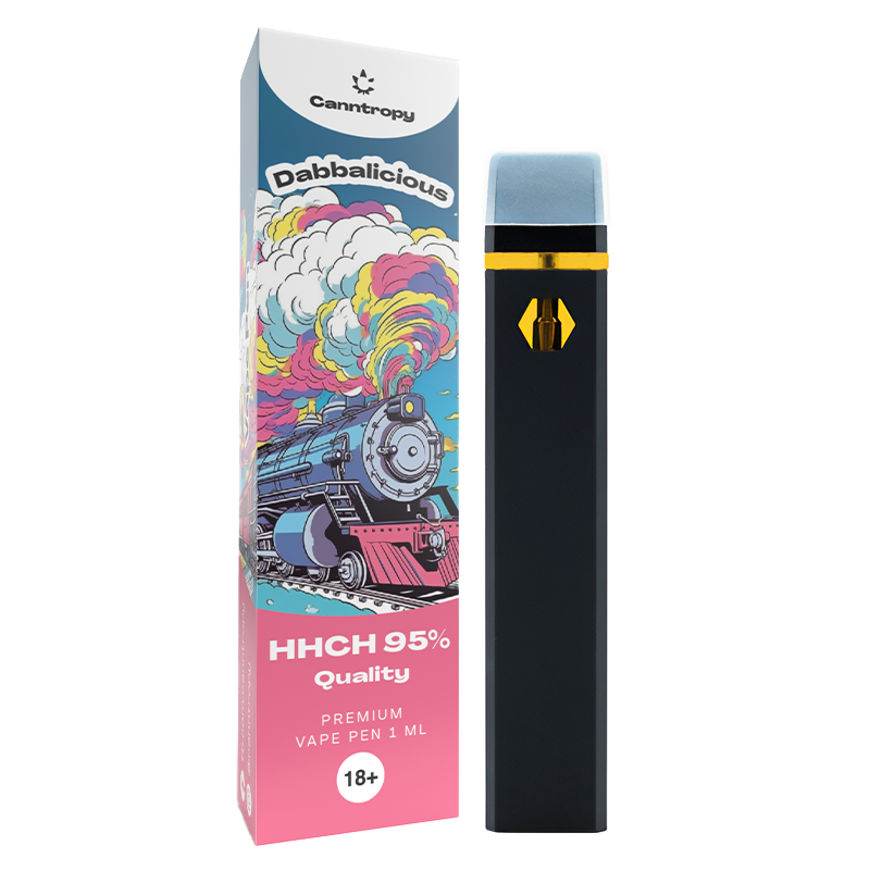 Canntropy HHCH Vape Pen Dabbalicious、HHCH 95% 品質、1 ml