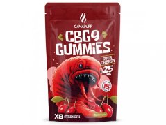 CanaPuff CBG9 Gummies Sour Cherry, 5 kpl x 25 mg CBG9, 125 mg