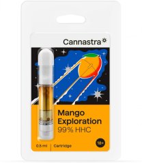 Cannastra HHC-kasetti Mangon etsintä, 99%, 0,5ml