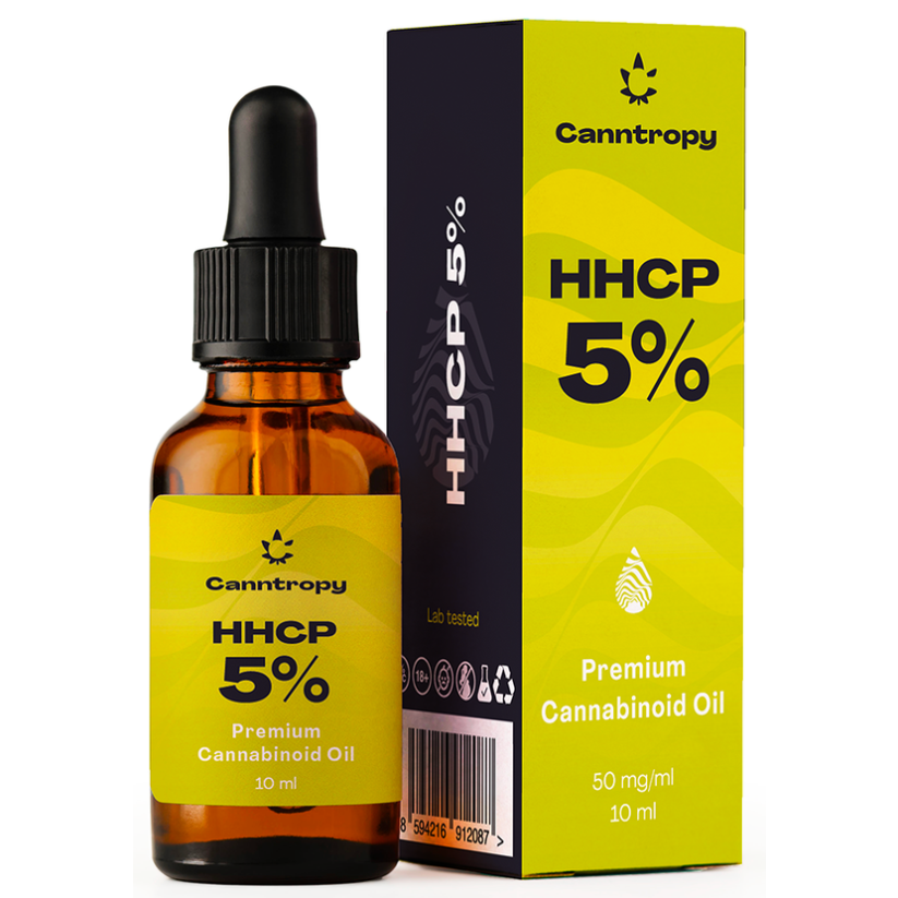 Canntropy Huile cannabinoïde premium HHCP - 5%, 500 mg, 10 ml