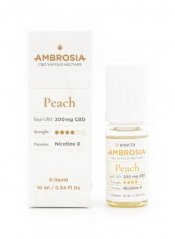 *Enecta Ambrosia CBD Liquid Peach 2%, 10ml, 200mg