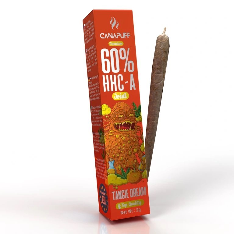 CanaPuff HHCA Preroll Tangie Dream, HHCA %60, 2 gr