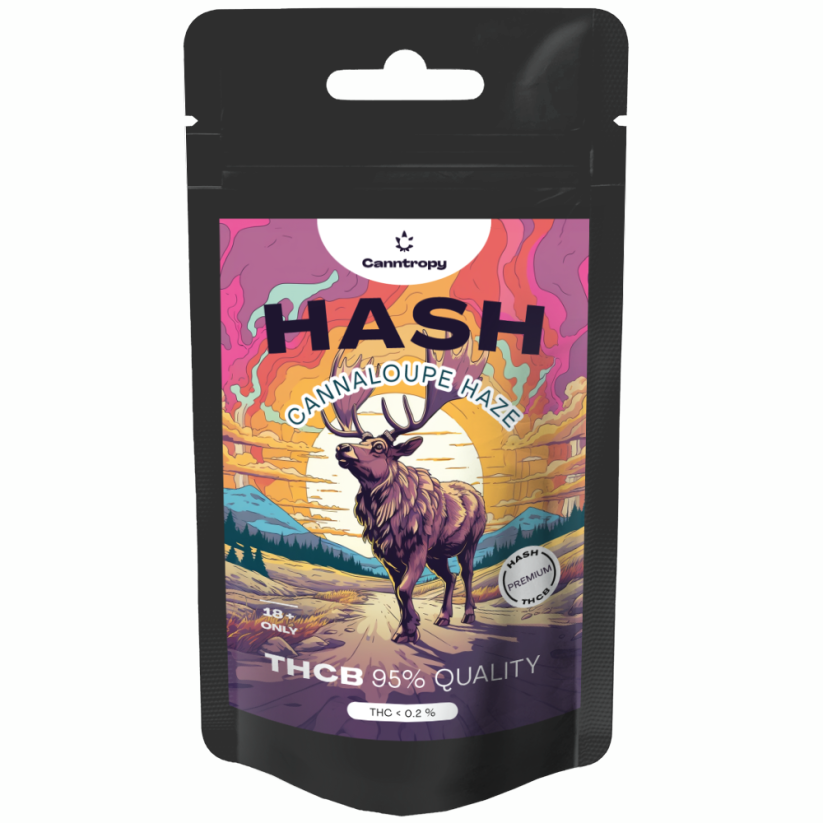 Canntropy THCB Hash Cannaloupe Haze, THCB 95% calitate, 1 g - 5 g
