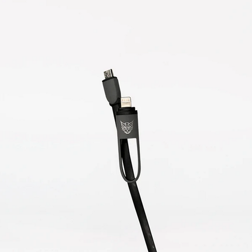 Linx Gaia / Blaze 2-in-1 Lightning og Micro USB oplader