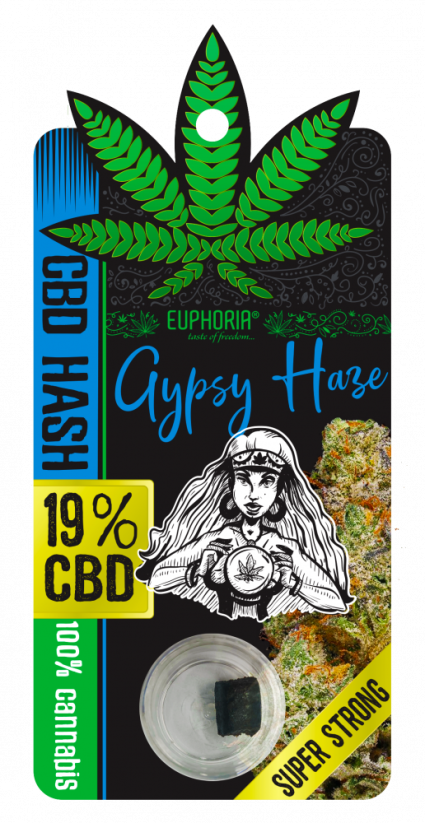 Euphoria CBD Hash 19% cigány köd 1 g