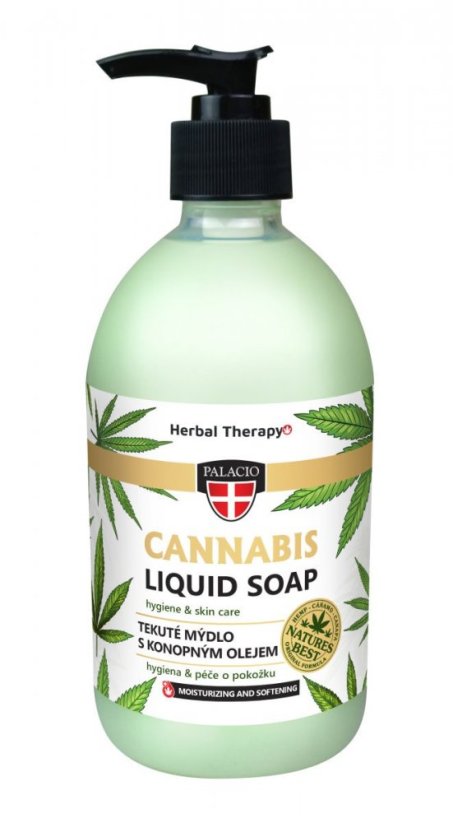 Palacio CANNABIS Liquid Soap with Pump 500ml