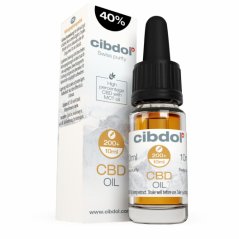 Cibdol CBD Oil 40 %, 12000 mg, 30 ml