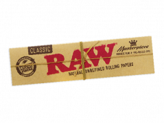 RAW Classic Masterpiece Kingsize Slim Papers with pre-packaged filters