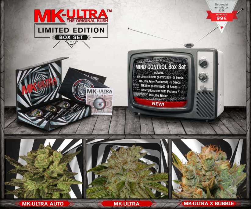 T.H.Seeds™ MK-Ultra™ Gedachtenbeheersing box set