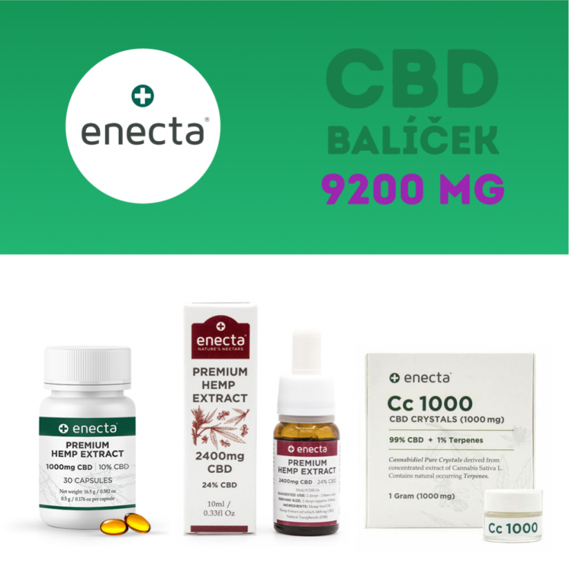Enecta CBD-paketti - 9200 mg