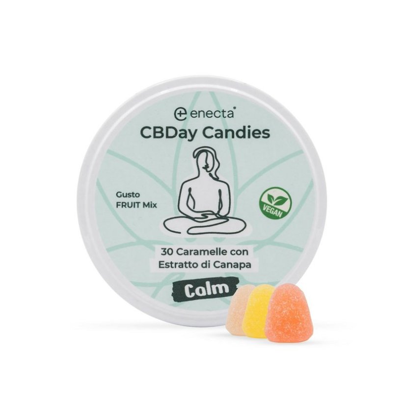 Enecta Gomas CBDay 30 unidades, 300 mg CBD, 60 g