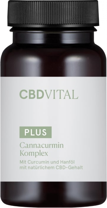 CBD Vital - Komplex CBD kapslar med Curcumin extrahera