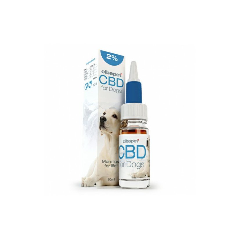 Cibapet 2% CBD олія для собак, 200 мг, 10 мл