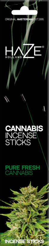 Haze Cannabis Incense Sticks Pure Fresh Cannabis