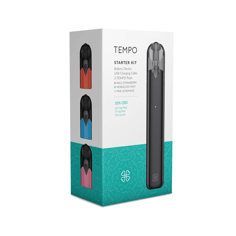 Harmony Комплект TEMPO CBD Starter Класика, 318 мг CBD, 3pcs