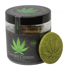 Euphoria Biscoitos de cannabis Clássico com CDB 110 g