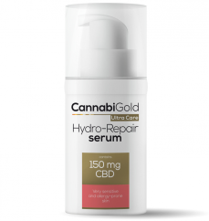 CannabiGold Hidroremontas jautrus oda serumas CBD 150 mg, 30 ml