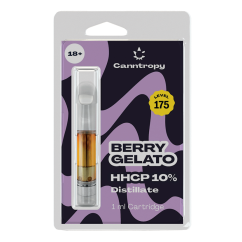 Canntropy Cartucho HHCP Berry Gelato - 10% HHCP, 85% CBD, 1 ml