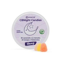 Enecta CBNight Gumik 30 db, 150 mg CBD, 4.5 mg melatonint, 60 g