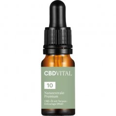 CBD Vital Estratto naturale di olio CBD PREMIUM 10%, 1000 mg, 10 ml