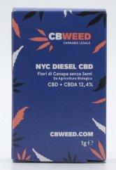 Cbweed NYC Diesel CBD Flower - 1 gramma