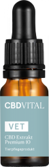 CBD Vital - ПОО CBD 10 Извлечете Premium за домашни любимци, 10%, 1000 мг, 10ml