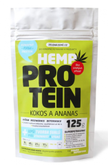 Zelena Zeme Hemp protein Coconut & Pineapple 125g